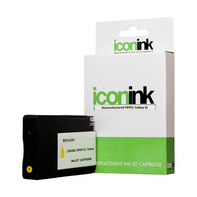 Icon Compatible HP 951 XL Yellow Ink Cartridge (CN048AA)