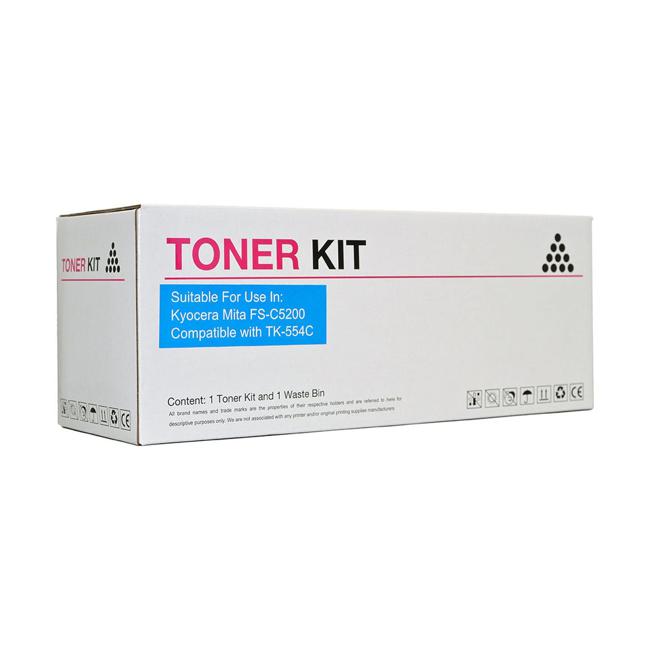 Icon Compatible Kyocera TK554 Cyan Toner Cartridge