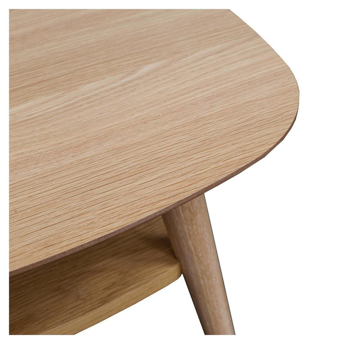 Oslo Lamp Table with Shelf