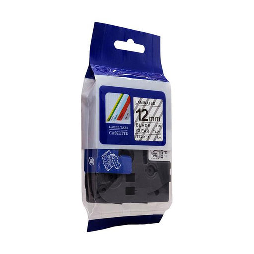 Icon Compatible Brother TZ Tape 12mm Black on Clear - Marston Moor