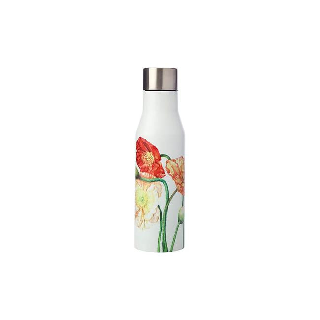 Katherine Castle Floriade Double Wall Insulated Bottle 450ML Poppies
