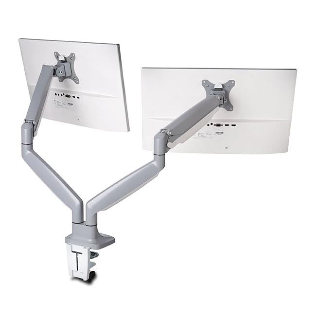 Kensington smartfit one touch adjust dual monitor arm grey-Marston Moor