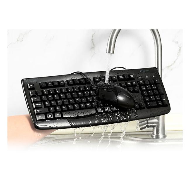 Kensington profit washable keyboard and mouse desktop set-Marston Moor