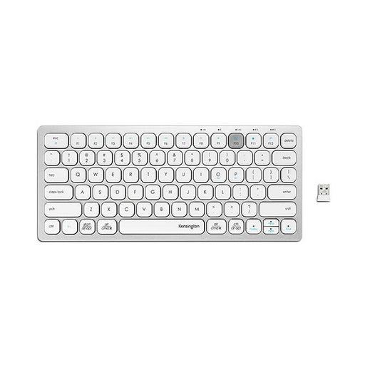Kensington mutli device dual wireless keyboard silver-Marston Moor
