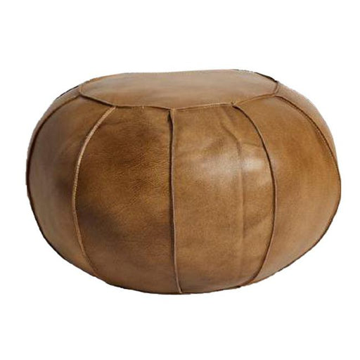 Rembrandt Leather Pouf KC1164-Marston Moor