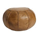 Rembrandt Leather Pouf KC1164-Marston Moor