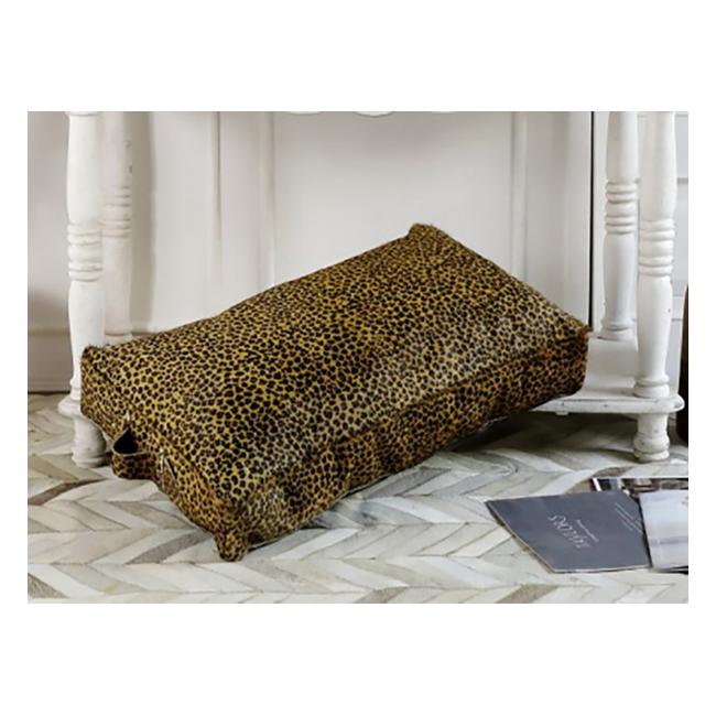 Rembrandt Leopard Cowhide Cushion KC1212-Marston Moor