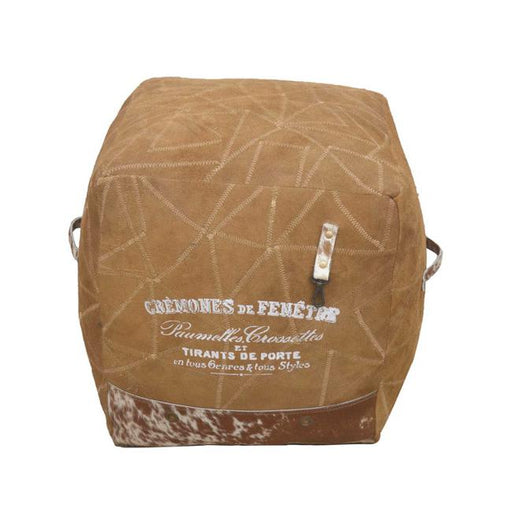 Rembrandt Buffalo Leather Ottoman KC1228-Marston Moor