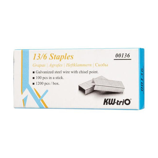 KW-triO Staples 13/6 Box of 1200-Marston Moor