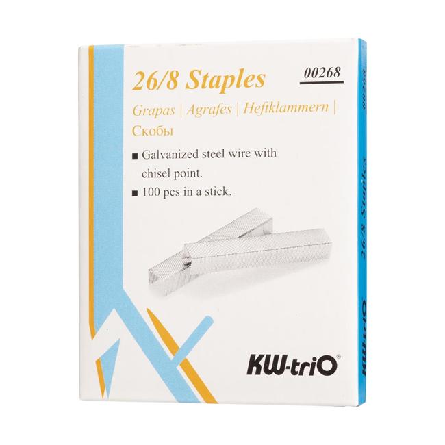 KW-triO Staples 26/8 Box of 1000-Marston Moor