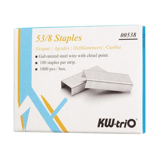 KW-triO Staples 53/8 Box of 1000-Marston Moor