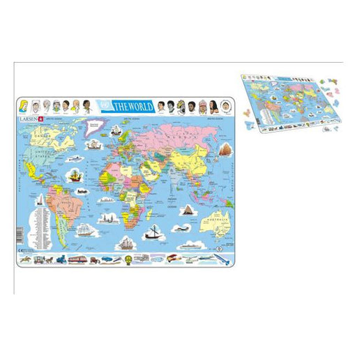 Political Map of World Puzzle L10076-Marston Moor