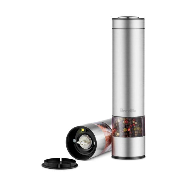 Breville the Salt & Pepper Mills LSP200BSS Brushed Stainless Steel