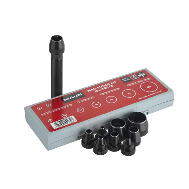 Maun Wad Punch Kit Standard Metric 9Pc-Marston Moor