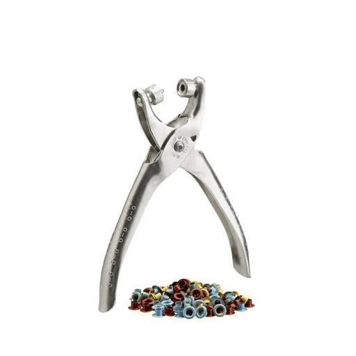 Maun Junior Eyelet Punch + 100 Eyelets 5/32 inch-Marston Moor