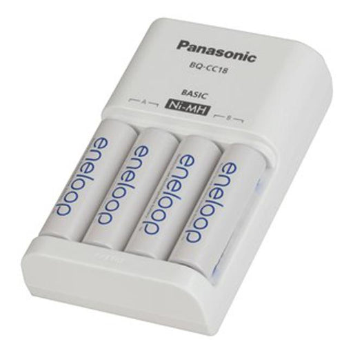 Panasonic Ni-Mh Battery Charger With 4 Eneloop Batteries-Marston Moor