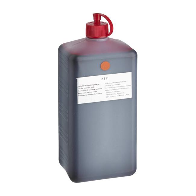 Noris #111 Meat Inspection Ink 1 Litre Red-Marston Moor