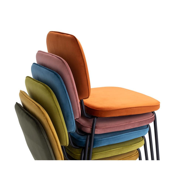 Furniture By Design Clyde Dining Chair Tapenade Velvet PLCLYTEP