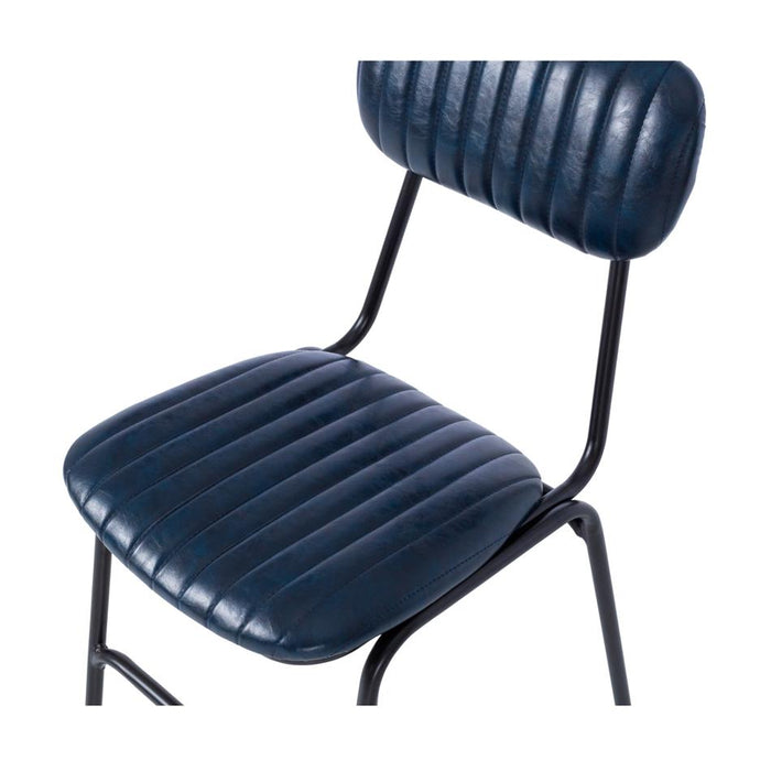 Datsun Chair Vintage Blue PU