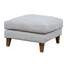 Rembrandt King Henry Corduroy Ottoman (Light Grey) PR2020-Marston Moor