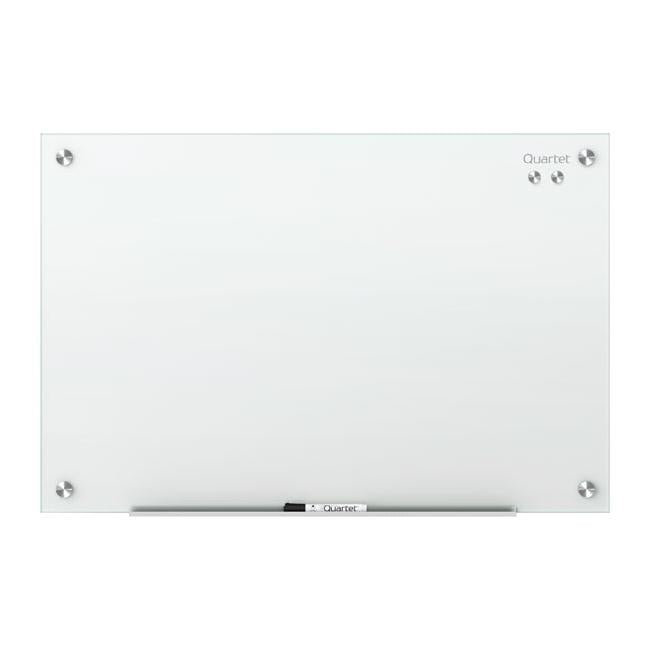 Quartet glass board infinity 600x900mm white-Marston Moor