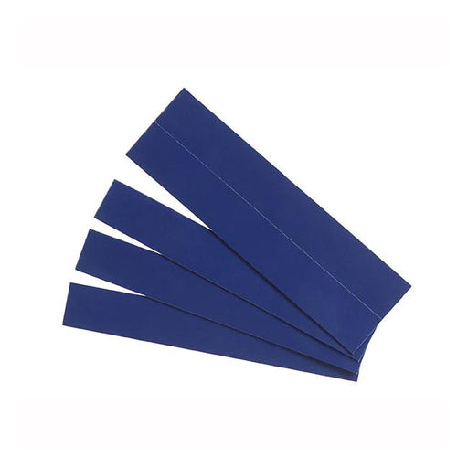 Quartet magnet strips 22x150mm blue pk25-Marston Moor