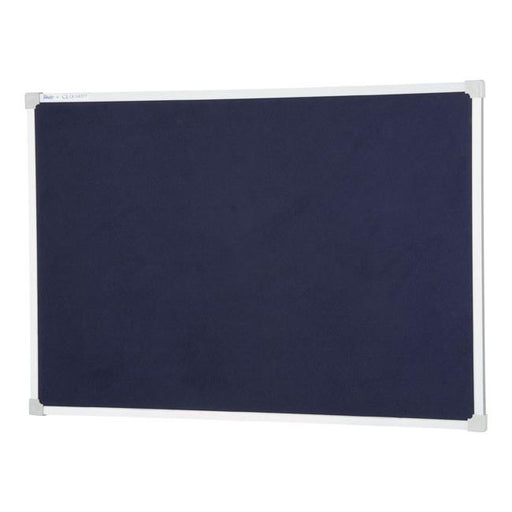 Quartet penrite bulletin board felt 900x1200mm blue-Marston Moor