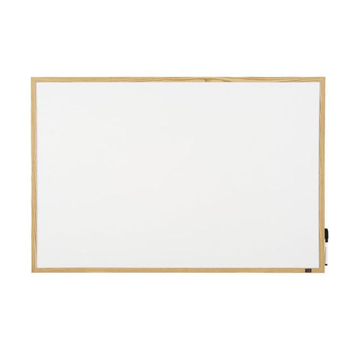 Quartet whiteboard pine frame 450x600mm-Marston Moor