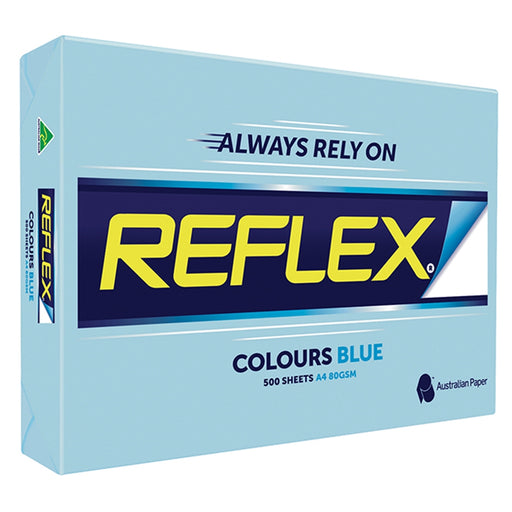 Reflex Copypaper A4 80gsm Blue Ream 500 Sheets-Marston Moor