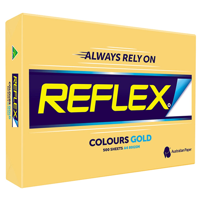 Reflex Copypaper A4 80gsm Gold Ream 500 Sheets-Marston Moor