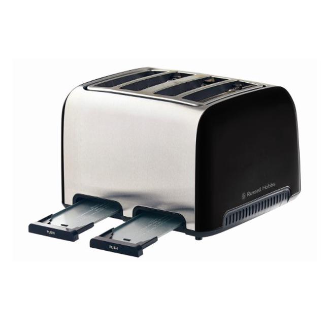 Russell Hobbs Heritage Vogue 4 Slice Toaster - Ruby RHT54RBY