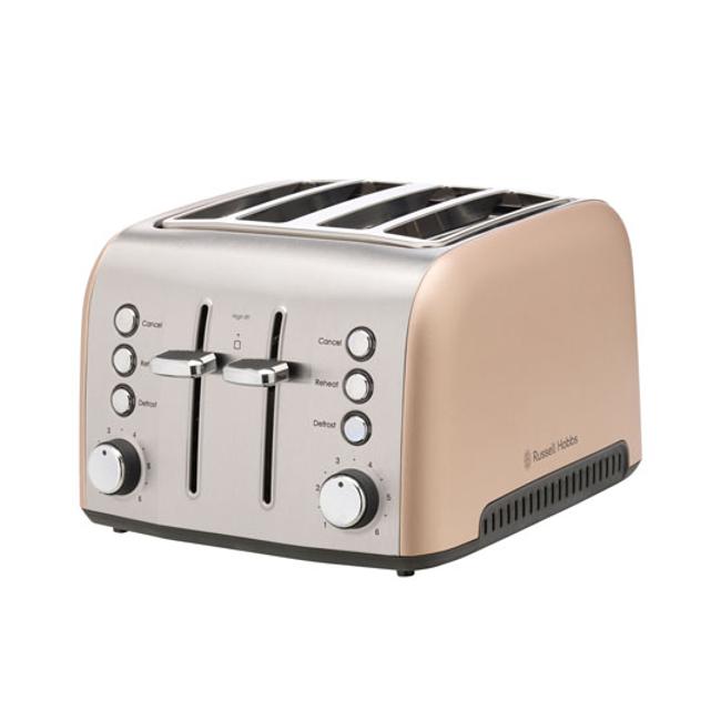 Russell Hobbs Brooklyn Champagne 4 Slice Toaster RHT94CHM...