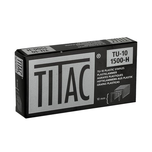 Titac Plastic U Staples TU10 Hard 1500pcs-Marston Moor