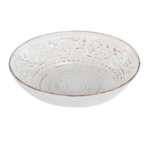 Rembrandt Rustic White Dinner Bowl SE2008-Marston Moor