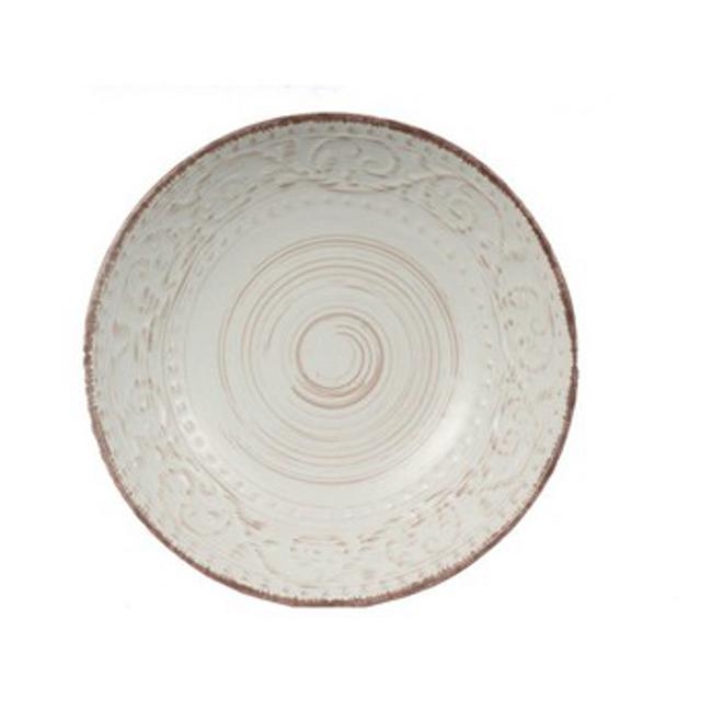 Rembrandt Rustic White Dinner Bowl SE2008-Marston Moor