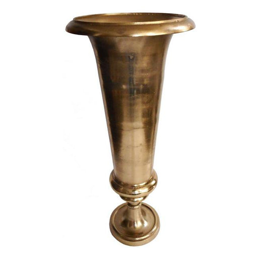 Rembrandt Large Gold Metal Vase SE2157-Marston Moor