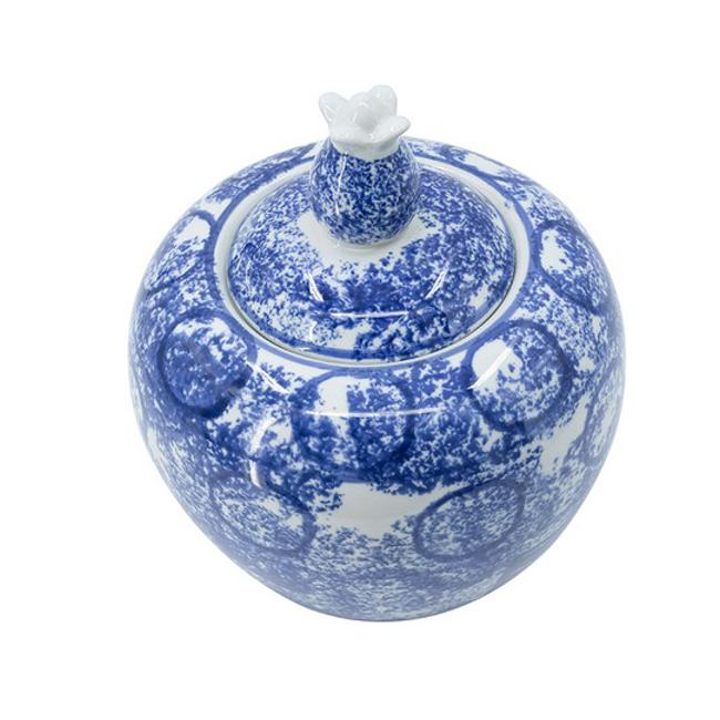 Rembrandt Round Lidded Jar SE2247-Marston Moor