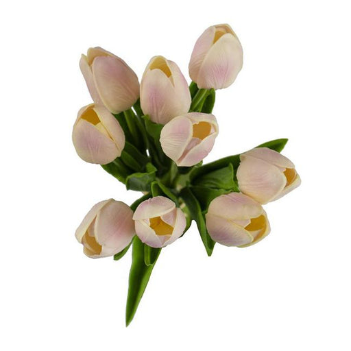 Rembrandt Artificial Soft Pink Tulips SE2310-Marston Moor