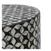 Rembrandt Black Accent Stool/Table SE2348-Marston Moor