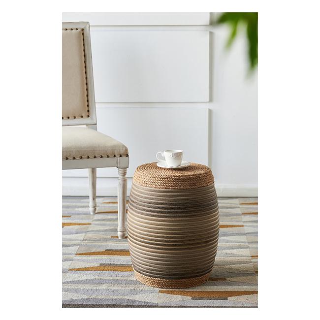 Rembrandt Rattan Rope Wrap Barrel SE2439-Marston Moor