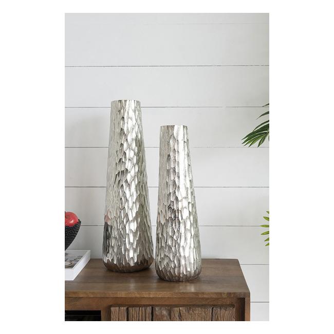 Rembrandt Diamond Textured Oblong Vase SE2440-Marston Moor