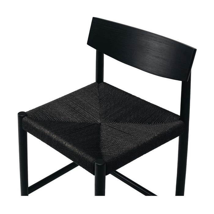 Furniture By Design Ingrid Highback Barstool (Black Oak) Cord SHBSHIB