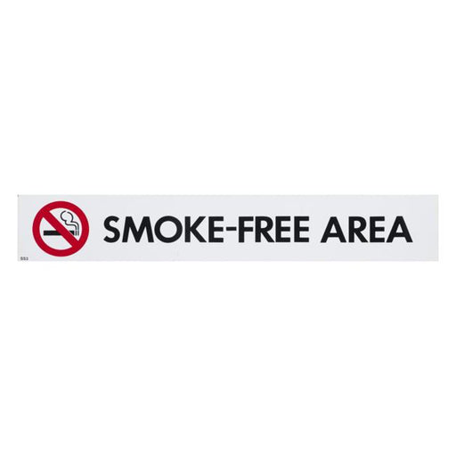 Self Adhesive Sign Smoke-Free Area 55×330-Marston Moor