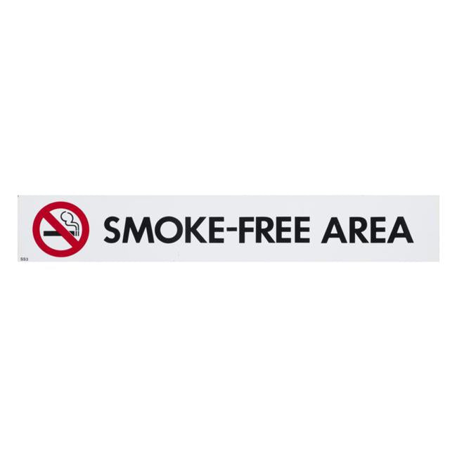 Self Adhesive Sign Smoke-Free Area 55×330-Marston Moor