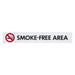 Self Adhesive Sign Smoke-Free Area 55×330-Marston Moor