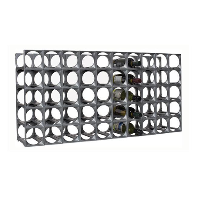 Stakrax Wine Storage 50 Bottle Kit Silver-Marston Moor