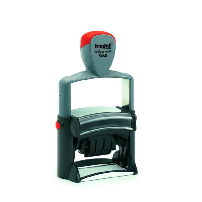 Trodat Self-Inking Text Dater 5460/L Recd-Marston Moor