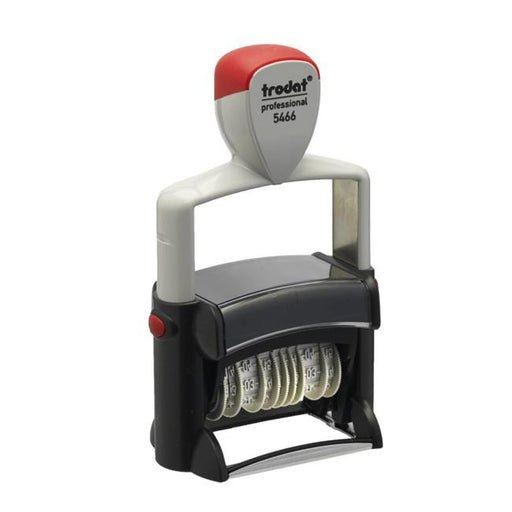 Trodat Self-Inking Text Double Dater 5466/P-Marston Moor