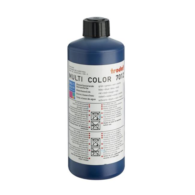 Trodat Rubber Stamp Ink 500ml 7012 Blue-Marston Moor