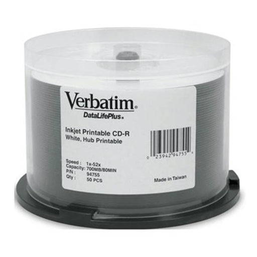 Verbatim (P-Cyanine) Cd-R 80Min/700Mb 50 Pack Spindle 52X-Marston Moor